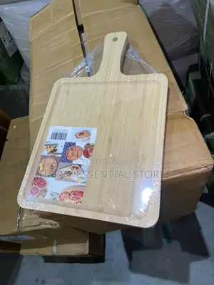 Square Wooden Food Platter 