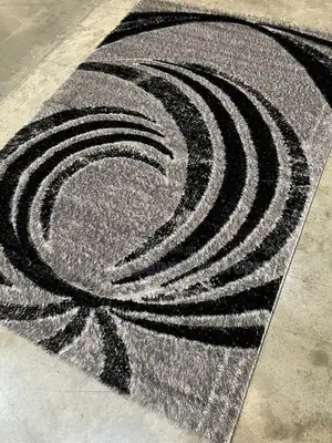 Turkey Expo Shaggy Center Rug- 3by5ft, 4by6ft, 5by7ft