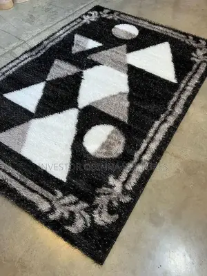 Modern Fluffy Center Rug- 3by5ft, 4by6ft, 5by7ft