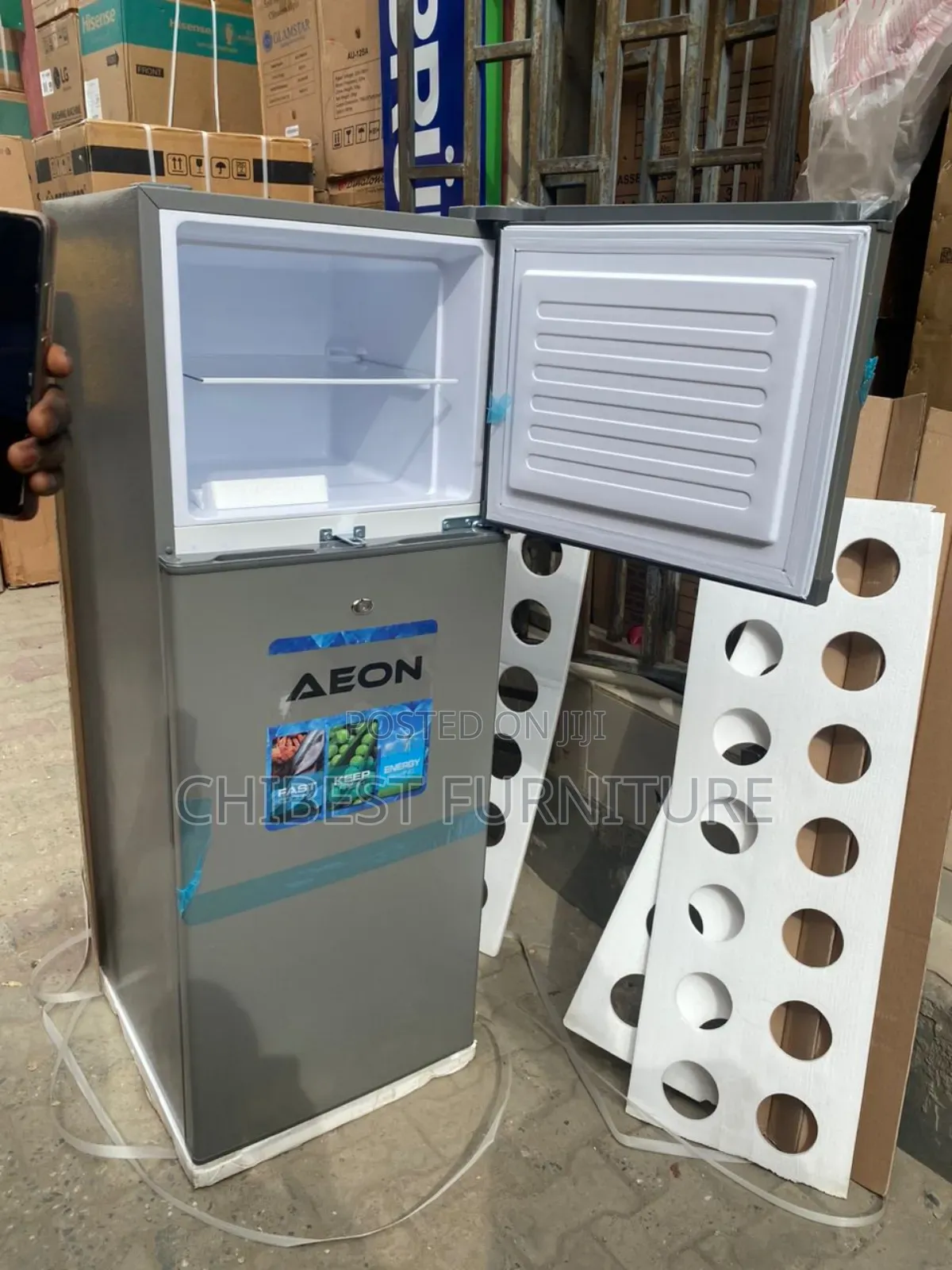 Quality Imported AEON Double Door Refrigerator