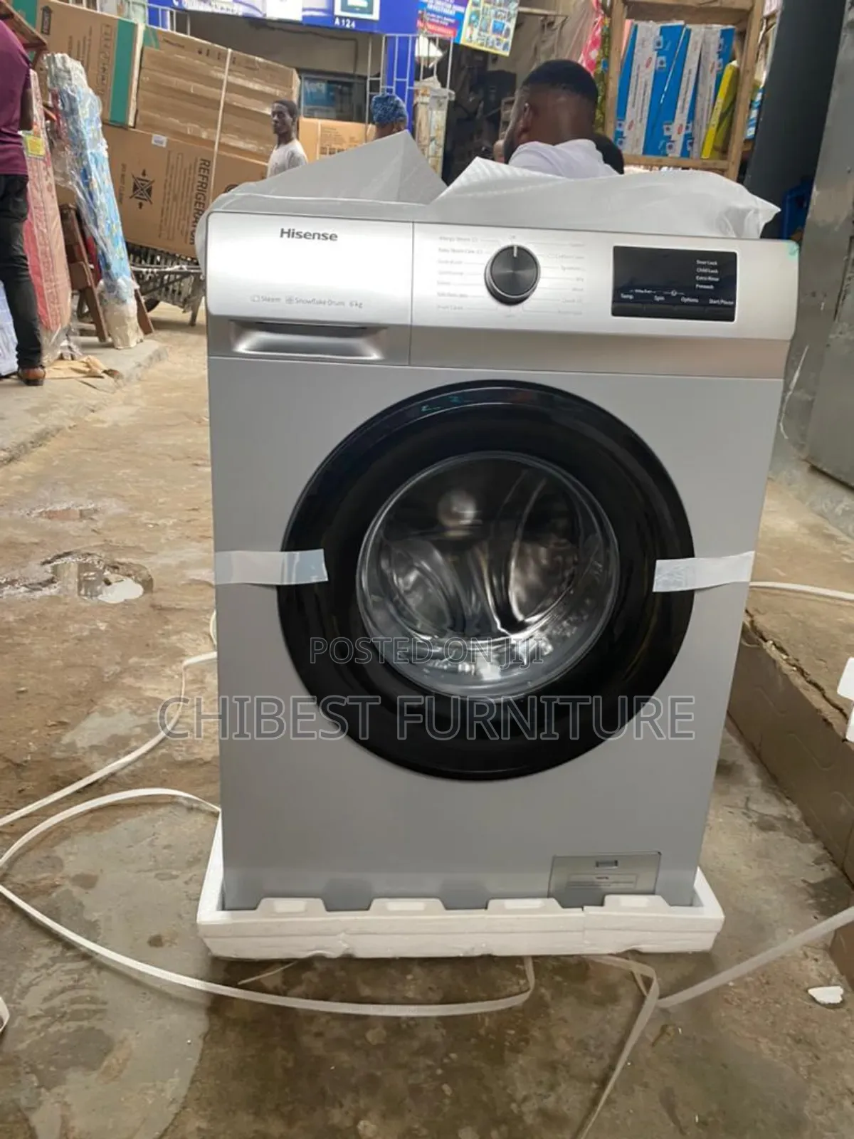 Quality Imported Hisense 6kg Front Loader Washing Machine