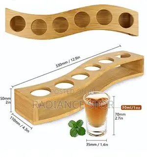 By 6 Tequila Rack With 6pcs Shot