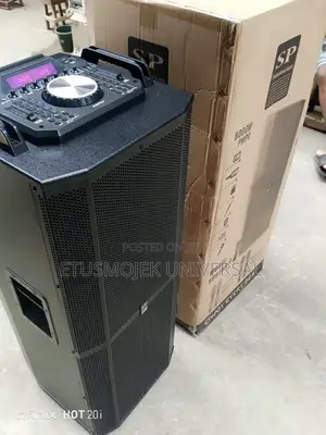 Powerful Sound-Prince Rechargeable Speaker With Dj Scratch