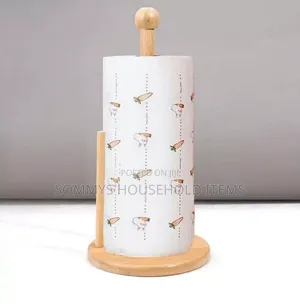 Non-Rusty Bamboo Tissue Paper Stand/Holder