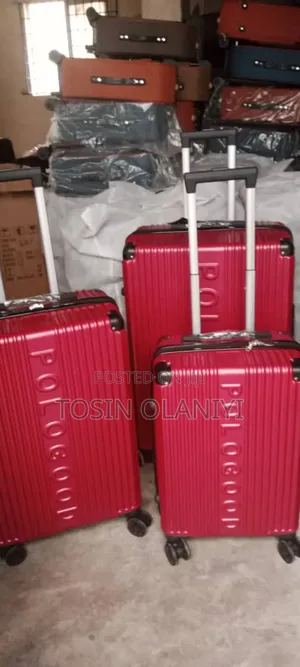 3 Sets Pologood Rubber Luggage Box