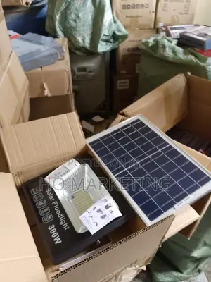 Powerful 300W Floodlight Solar Panel With Remote Control
