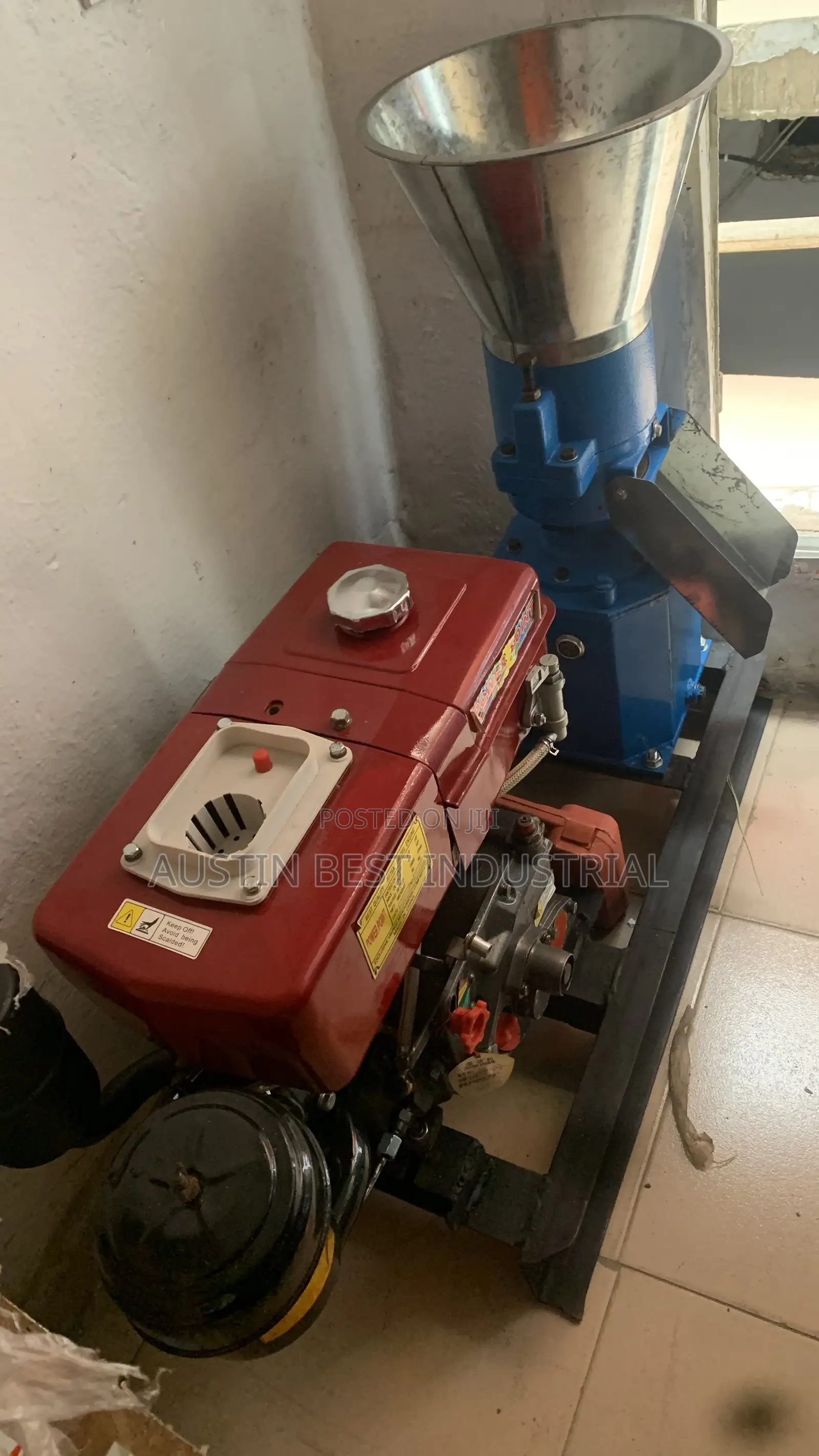Diesel Engine Feed Pelletizer