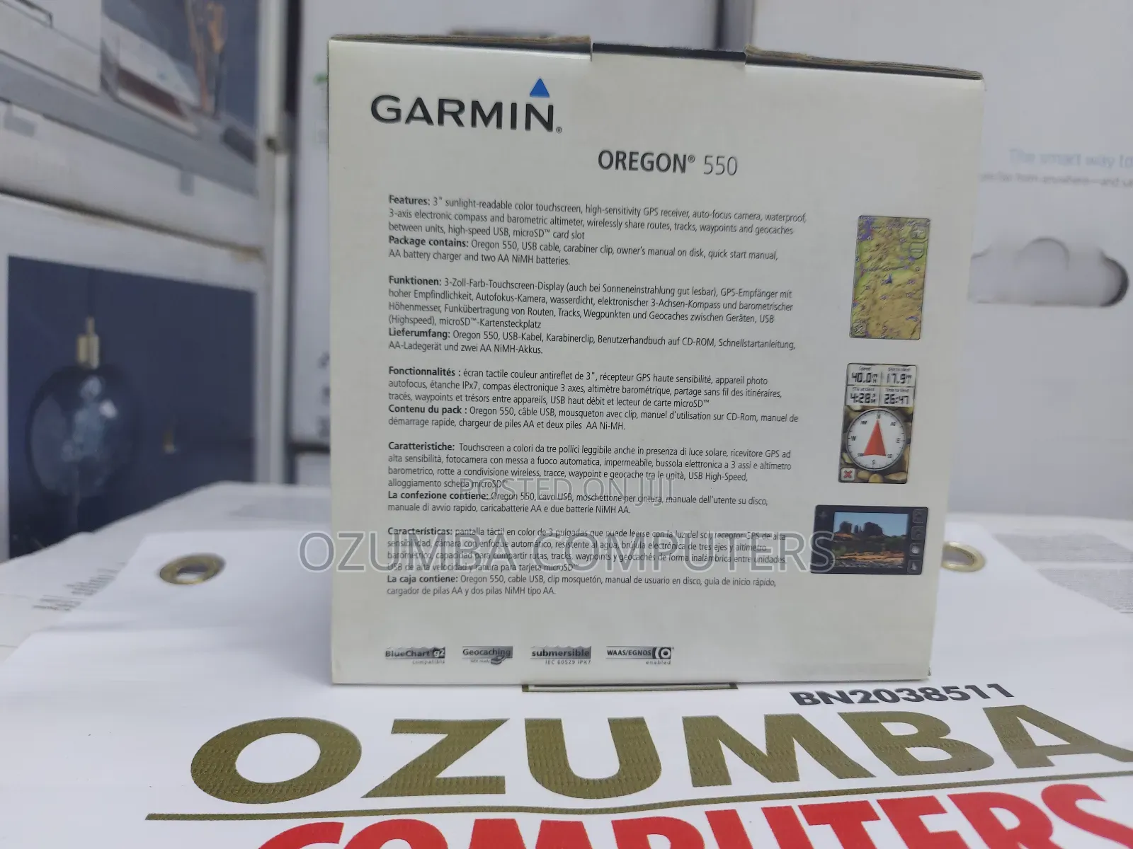 Garmin Oregon 550