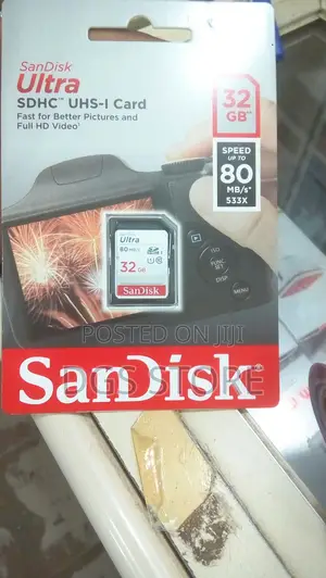 Sandisk Ultra Sdhc Hus 1 Card 32gb