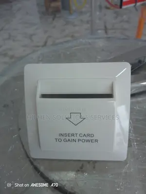 Photo - RFID Electrical Key Card Switch Hotel Room Saving Switch