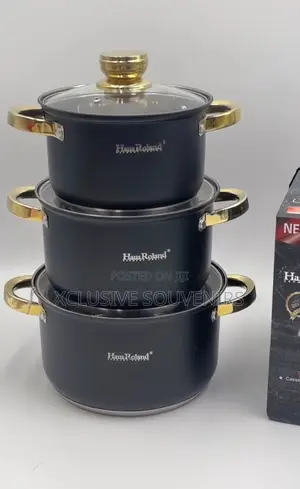 Premium Quality 6pcs Haus Roland Stainles Steel Cookware Set
