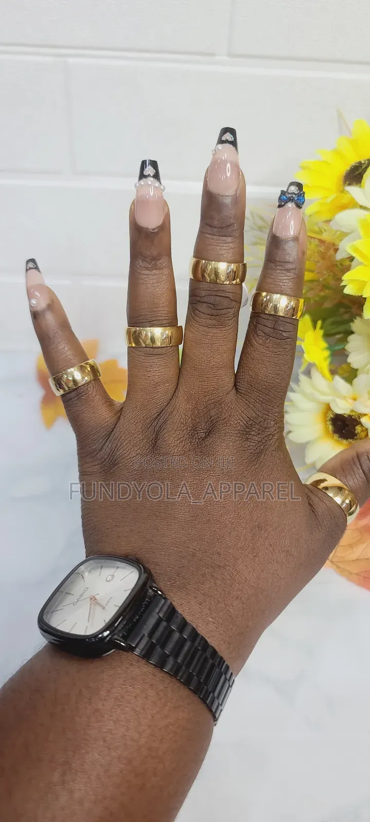 Gold Male Wedding Ring
