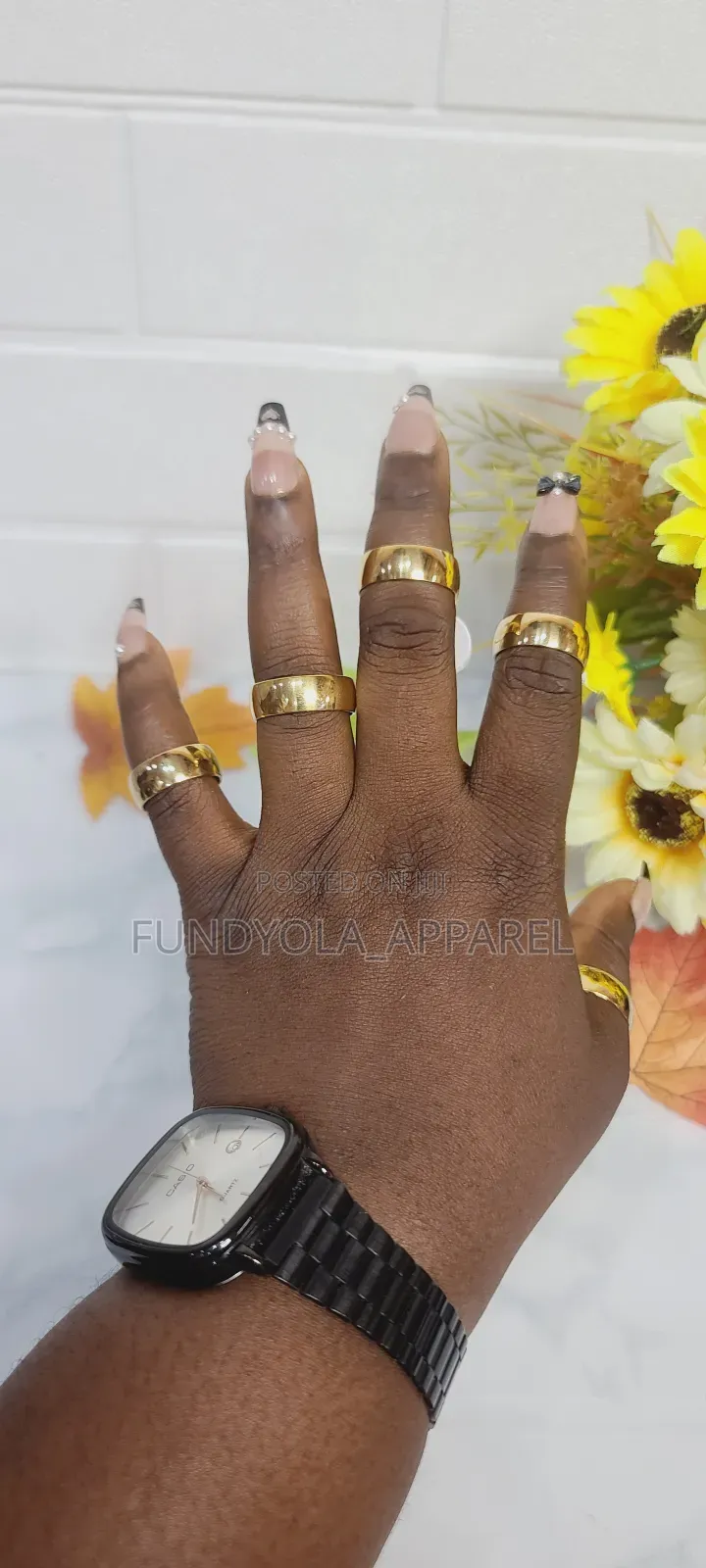 Gold Male Wedding Ring