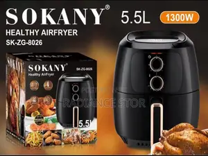 5 Liters Sokany Healthy Air Fryer