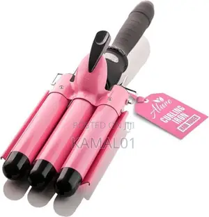 Three Barrel Hair Curling Iron, 3 Barrel Hair Waver.