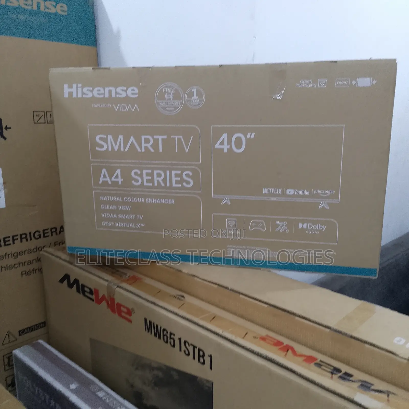 Classic 40'' Hisense Smart TV