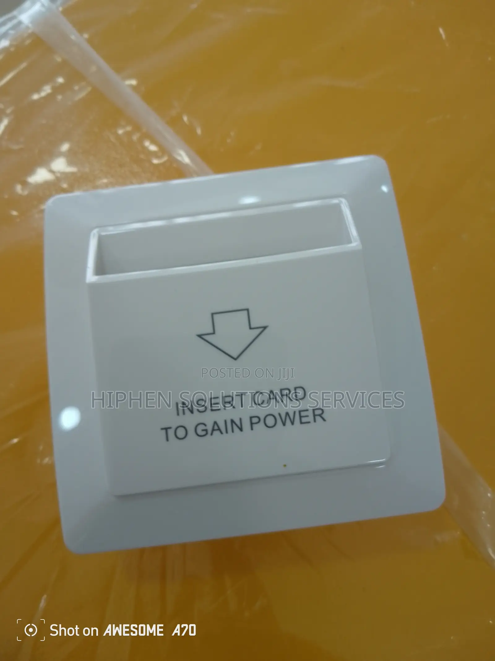 Hotel Energy Saving Switch Key Card