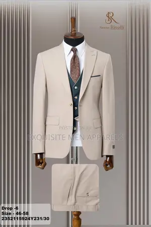 New Design Turkish Slimfit Mix Color Men’S Suit