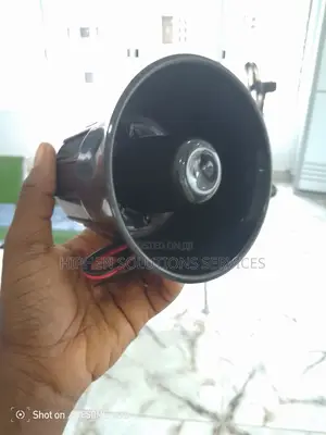 Electric Siren Horn, 2 Pack DC 12V Security Loud Wired Alarm