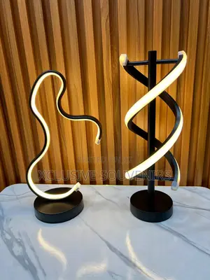 Simple Creative Spiral LED Table Lamps
