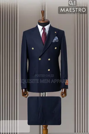 Luxury Slimfit Double Breasted Men’S Suit