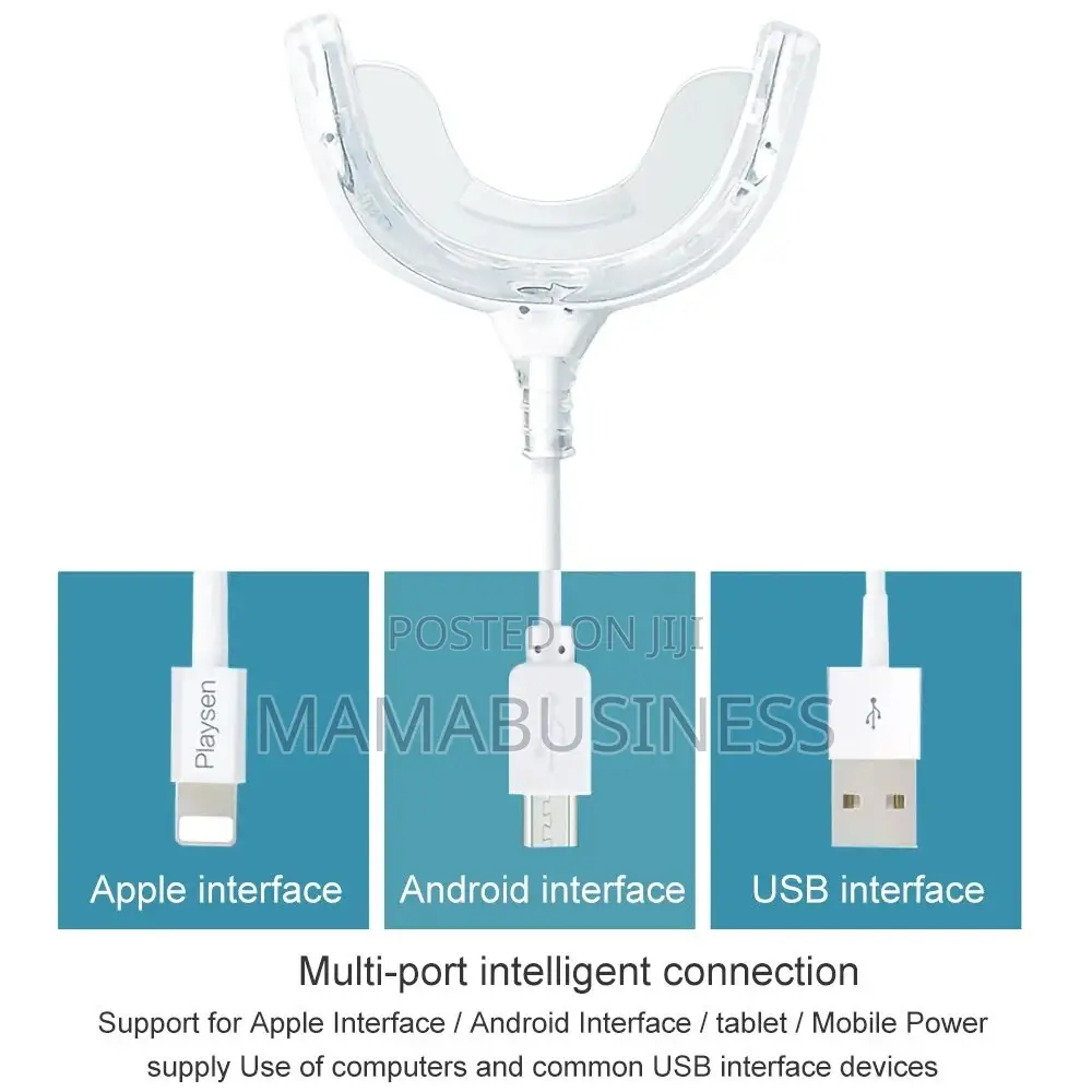 Multiple Cords USB Powered Teeth Whitening Kit
