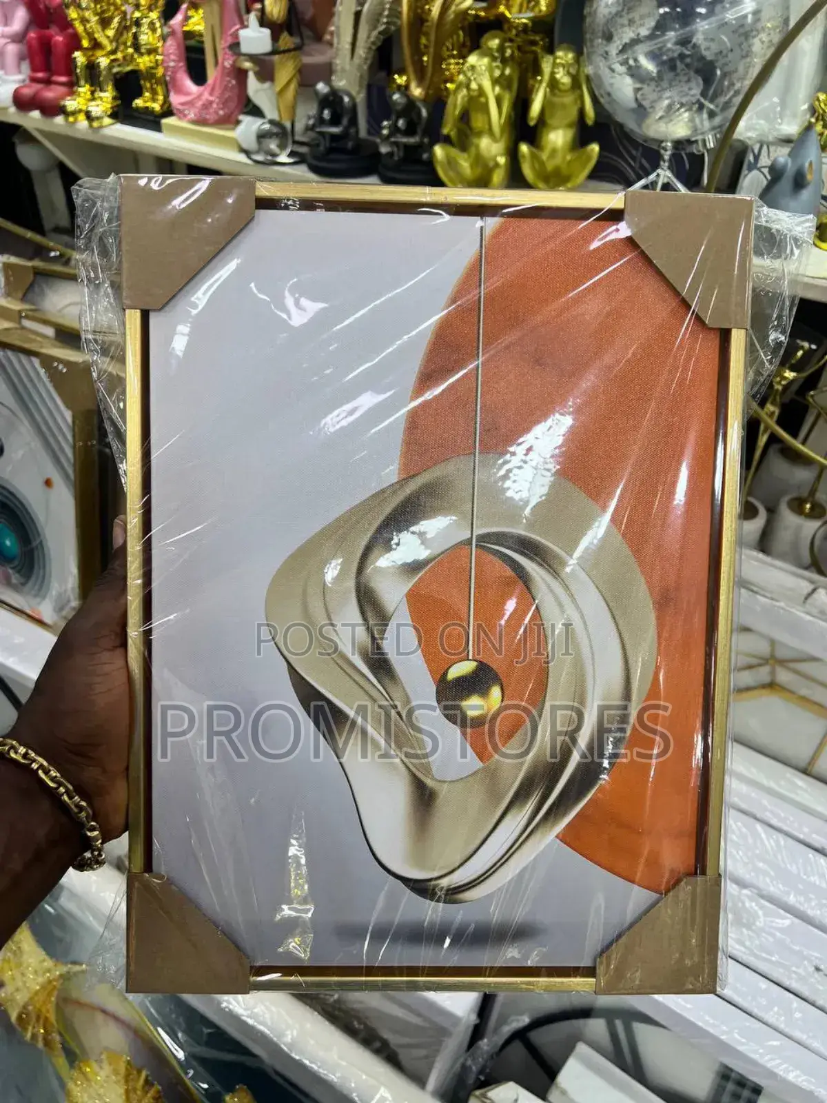 Wall Canvas Frame Multi Colours 40cmx50cm.