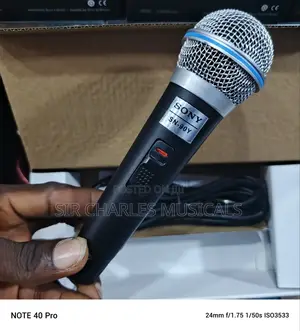 Original Sony SN-90Y Dynamic Wired Microphone