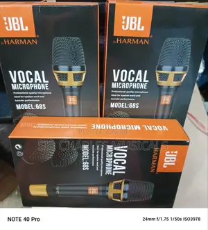 Original JBL 68S Professional Dynamic Wired Microphone