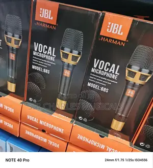 Original JBL 68S Professional Dynamic Wired Microphone