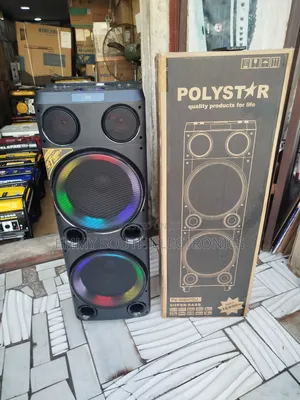 Polyster Bluetooth Speaker System With Dj Mixer