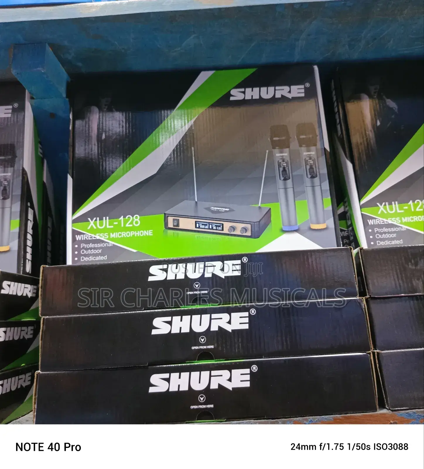 Original Shure XUL-128 Professional Wireless Microphone