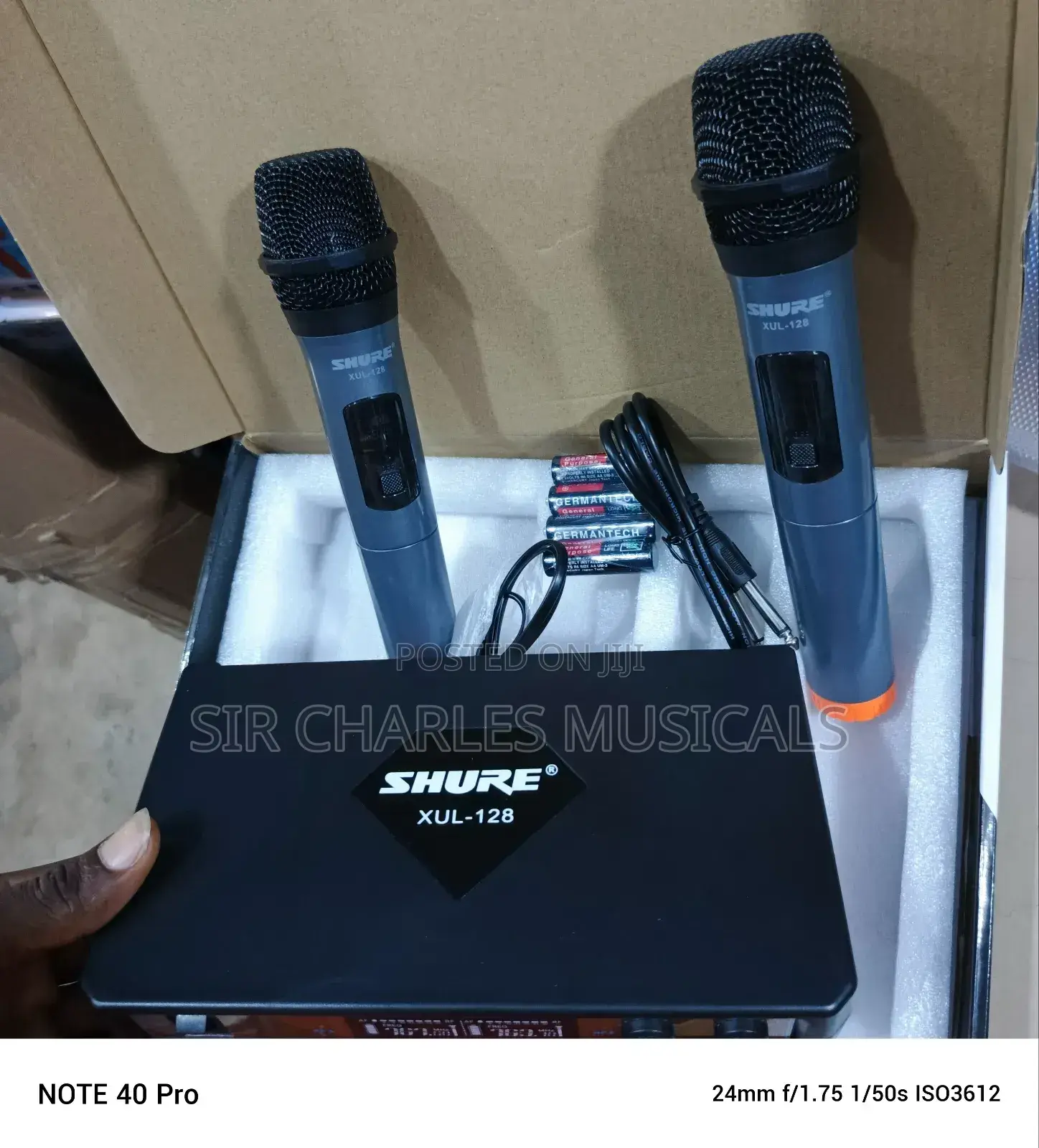 Original Shure XUL-128 Professional Wireless Microphone