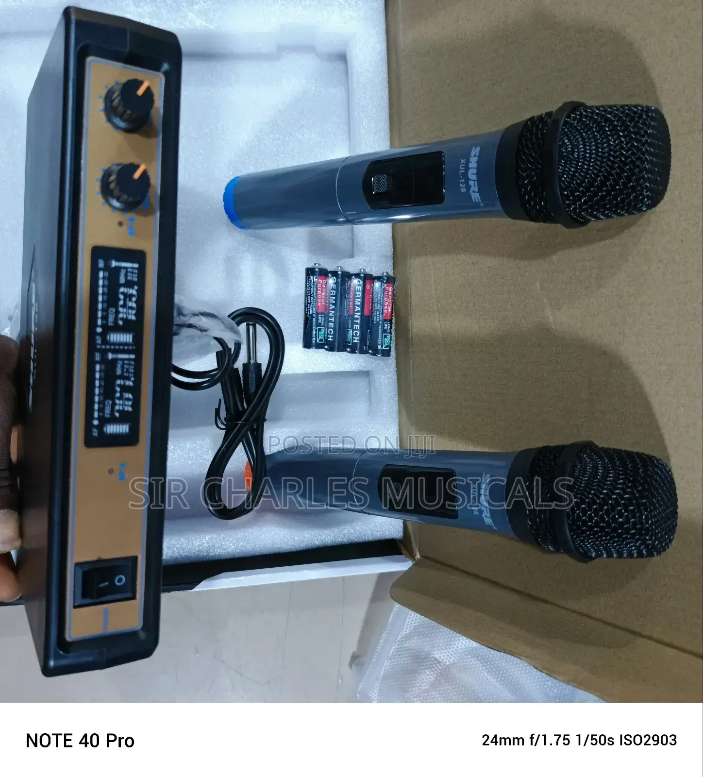 Original Shure XUL-128 Professional Wireless Microphone