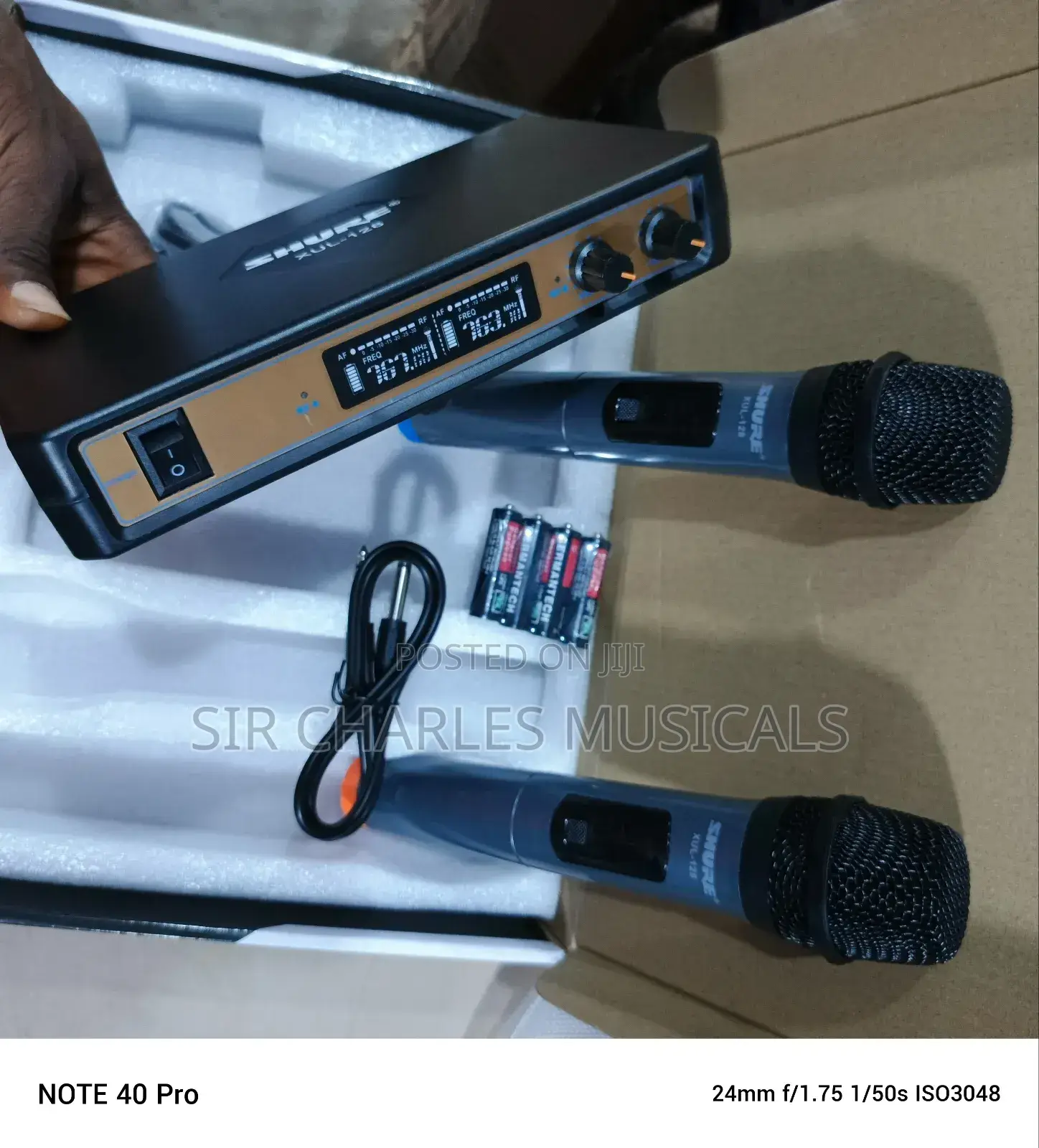 Original Shure XUL-128 Professional Wireless Microphone