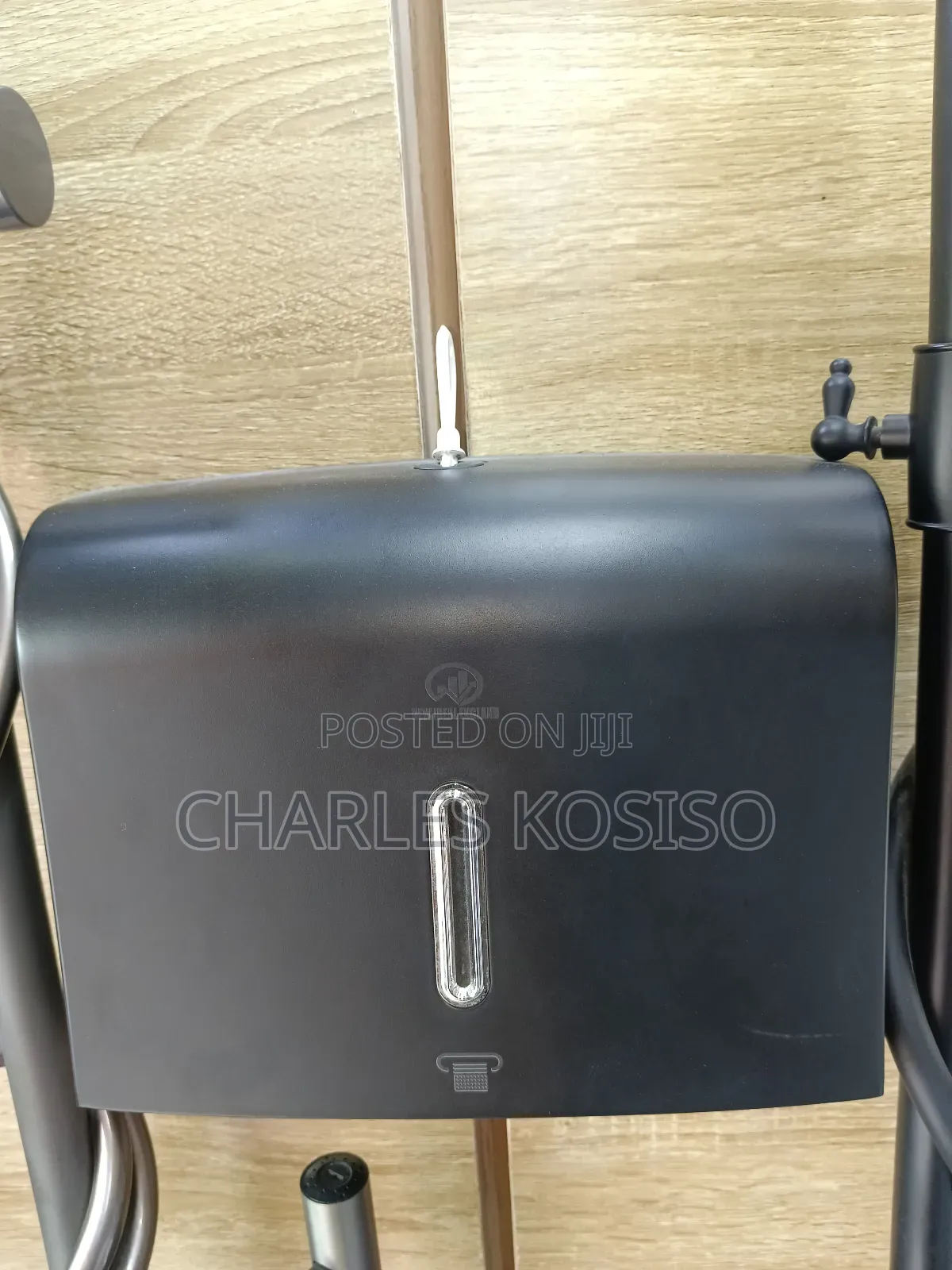 Black Tissue Dispenser
