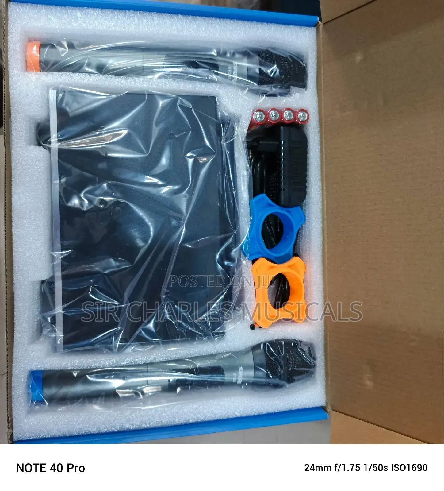 Original Shure UR8D Professional Wireless Microphone