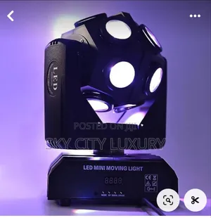 Led Mini Moving Club Light