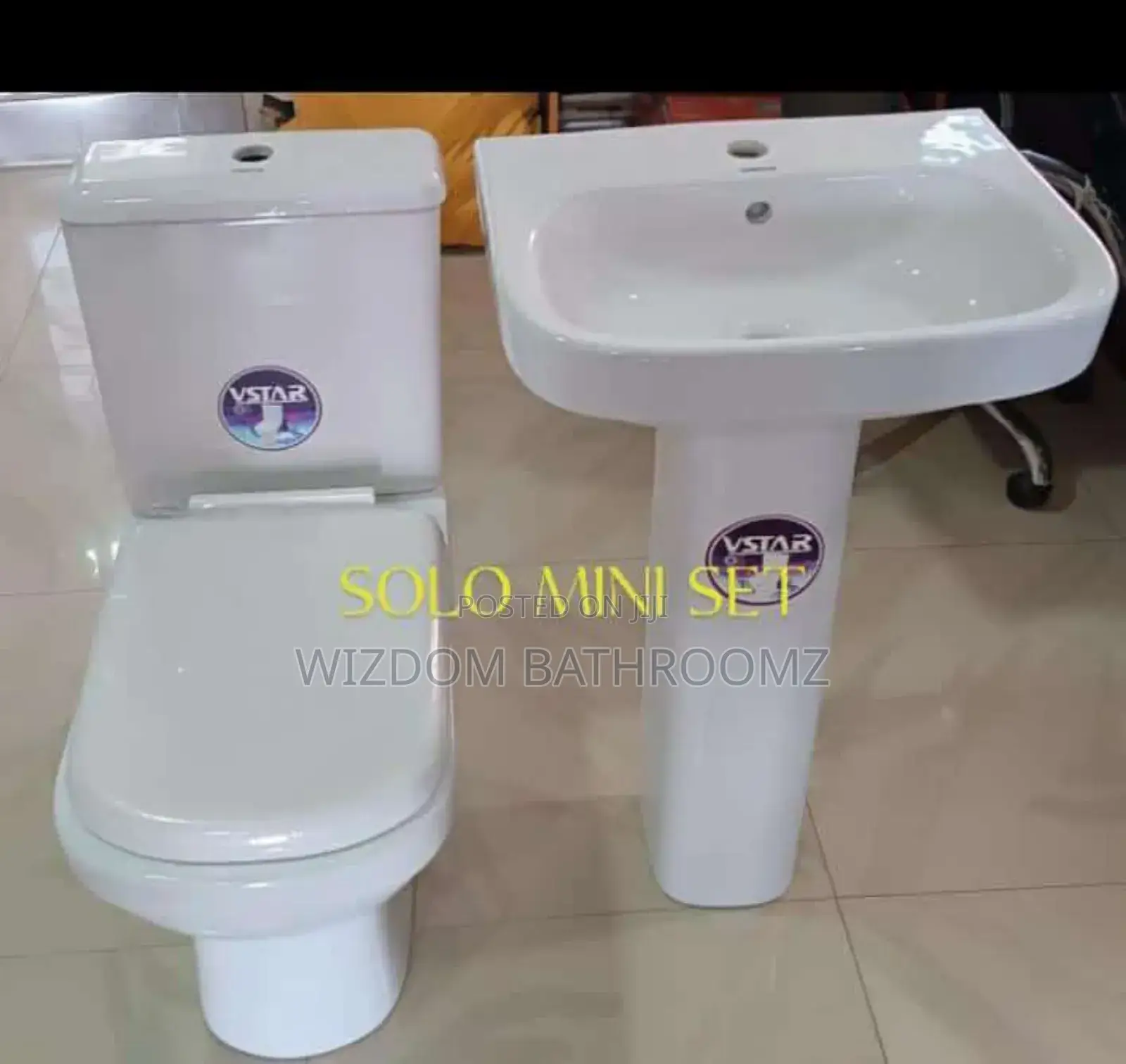Executive Wc Set With Basin