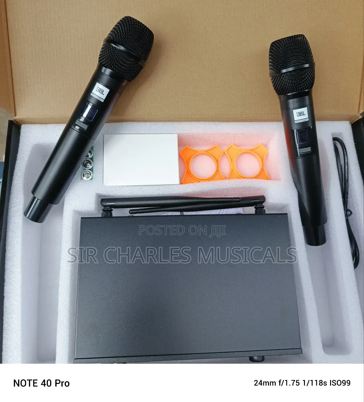 Original JBL VM-100 Professional Wireless Microphone