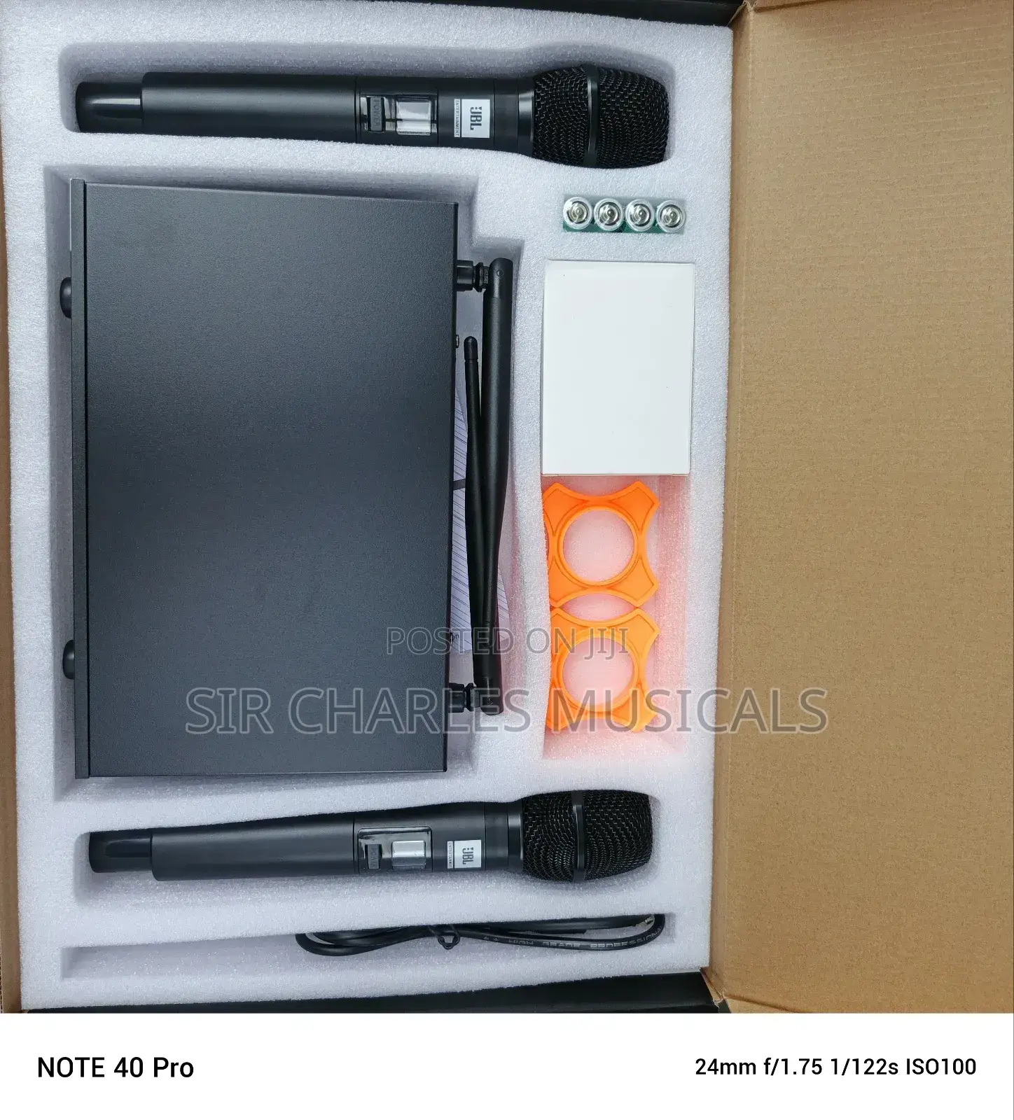Original JBL VM-100 Professional Wireless Microphone