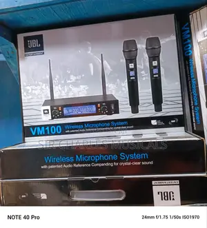Original JBL VM-100 Professional Wireless Microphone
