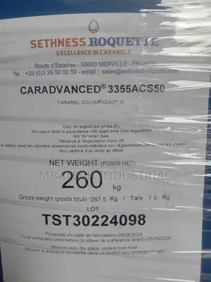 Sodium Metabisulphite, Roquette Caramel Colour
