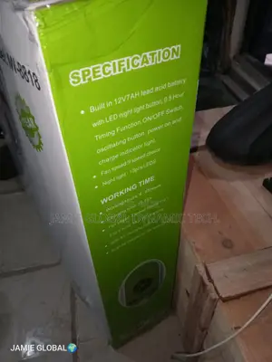 Iwin Rechargeable Solar Fan