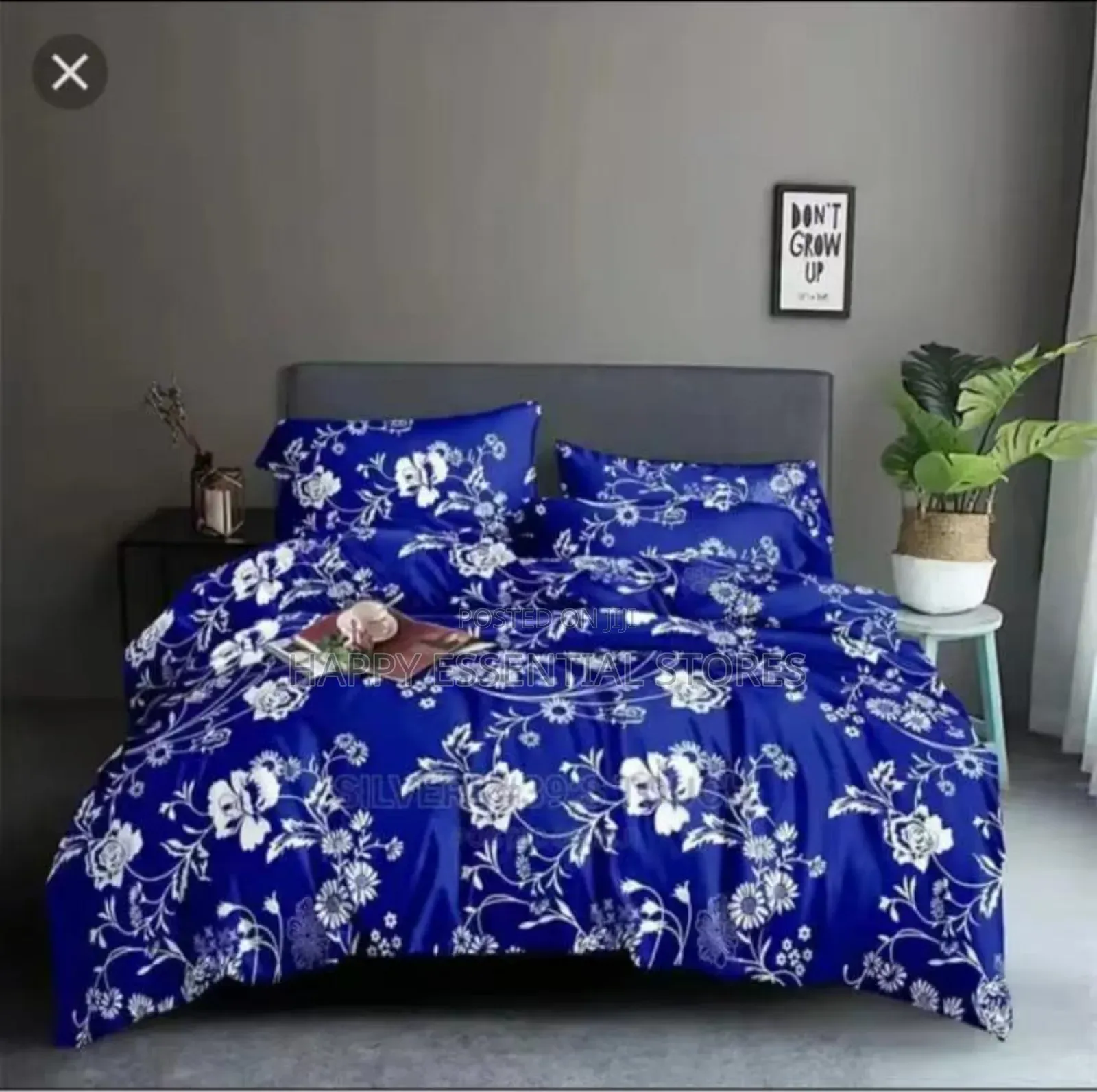 Quality 7by7 Bedspread With 4 Pillow Case