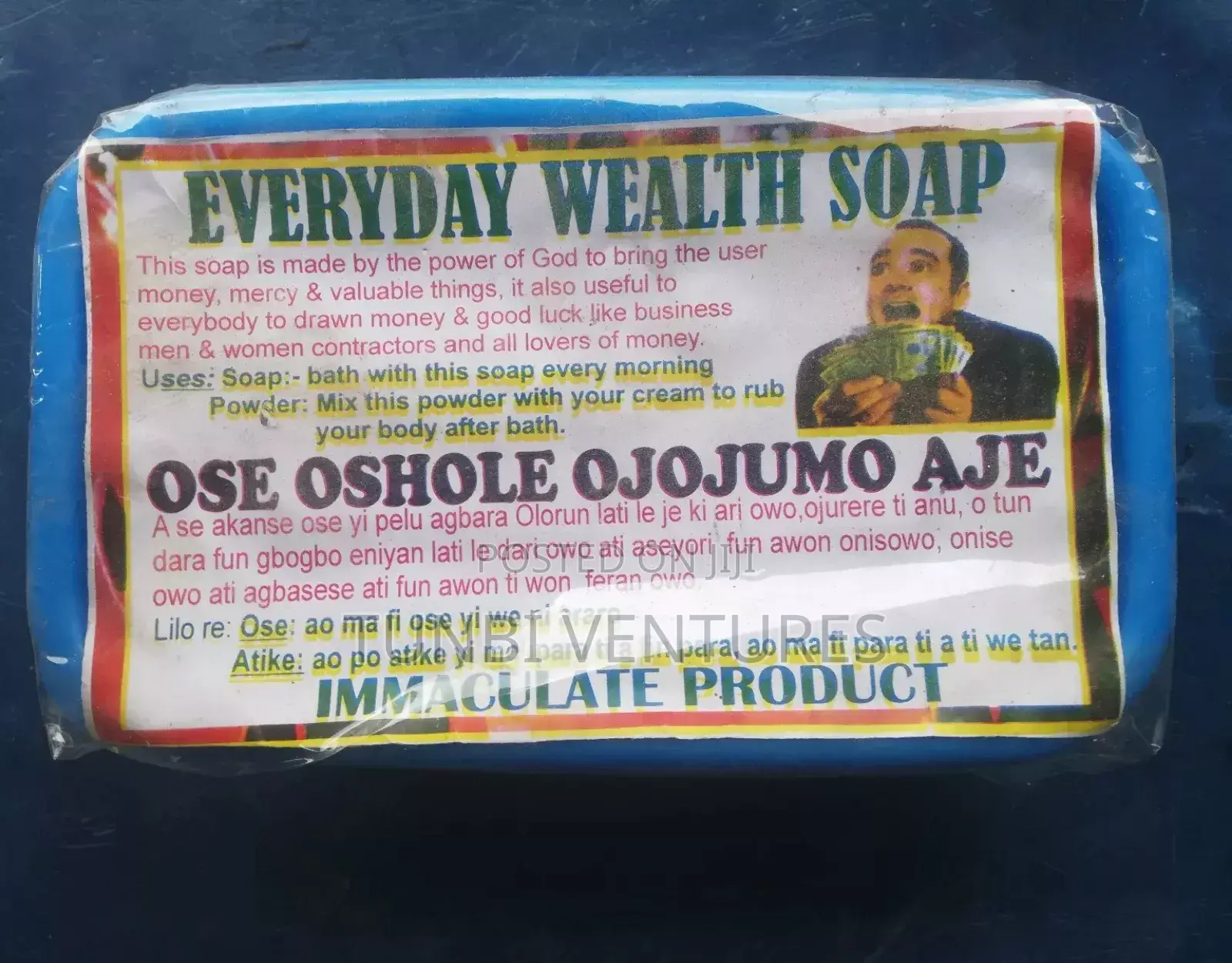 Everyday Wealth Soap.