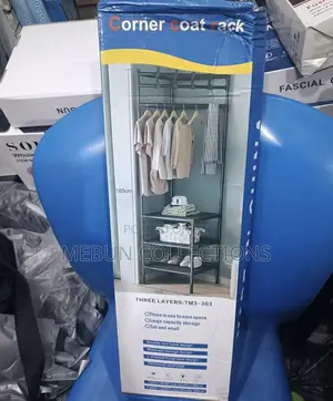 3layer Heavy Steel Corner Cloth Rack