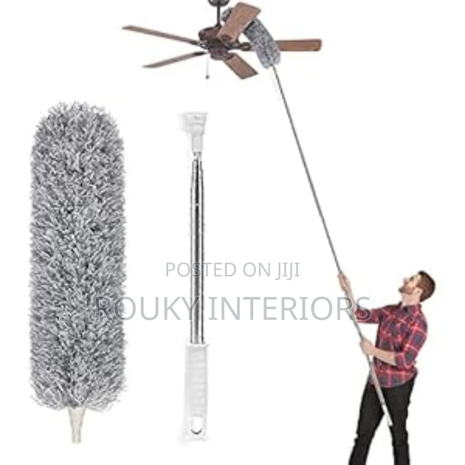 Microfiber Duster With Extension Pole