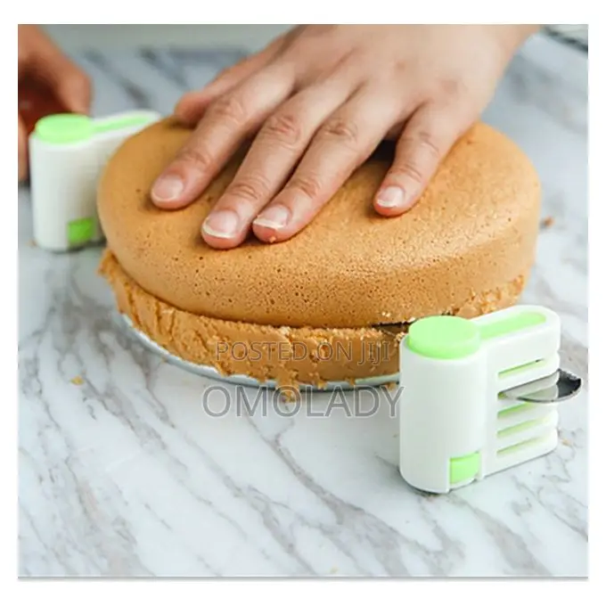 Diy 5 Layers Cake Slicers Guide Cutter - 2pcs