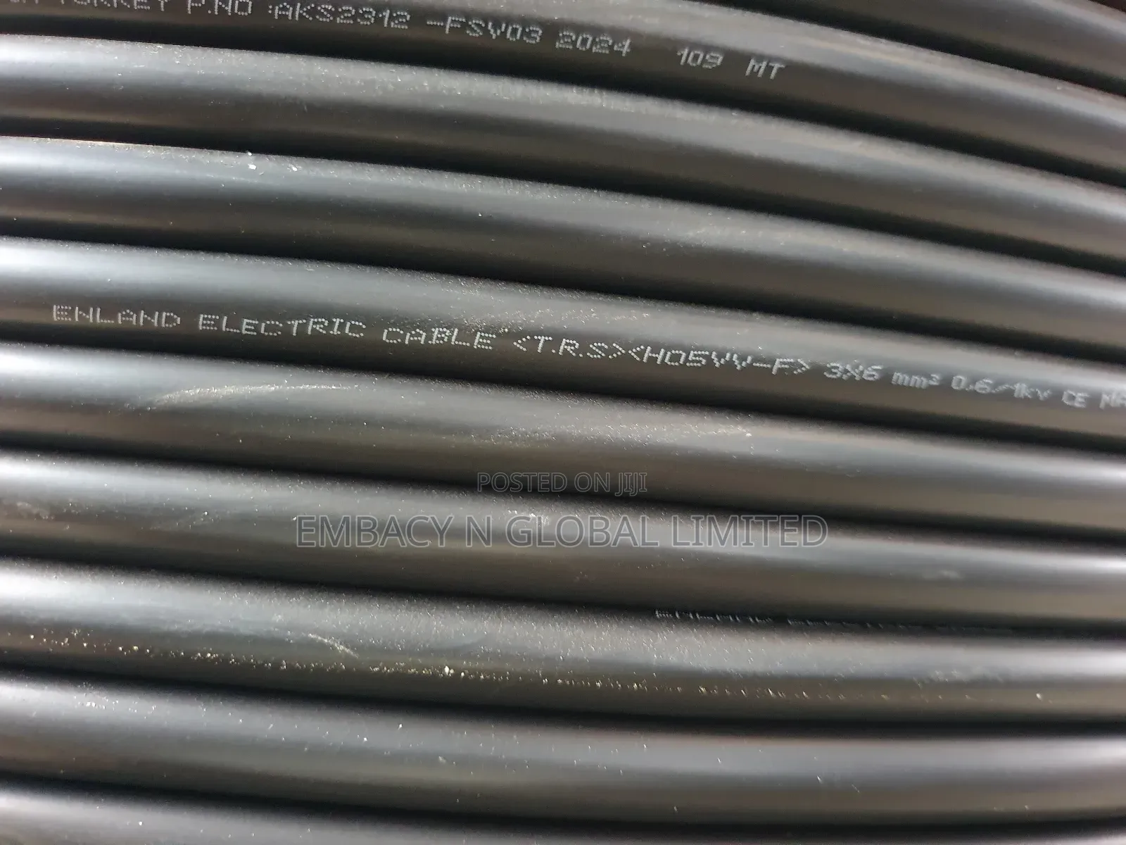 6mm 3core Flexible Cable
